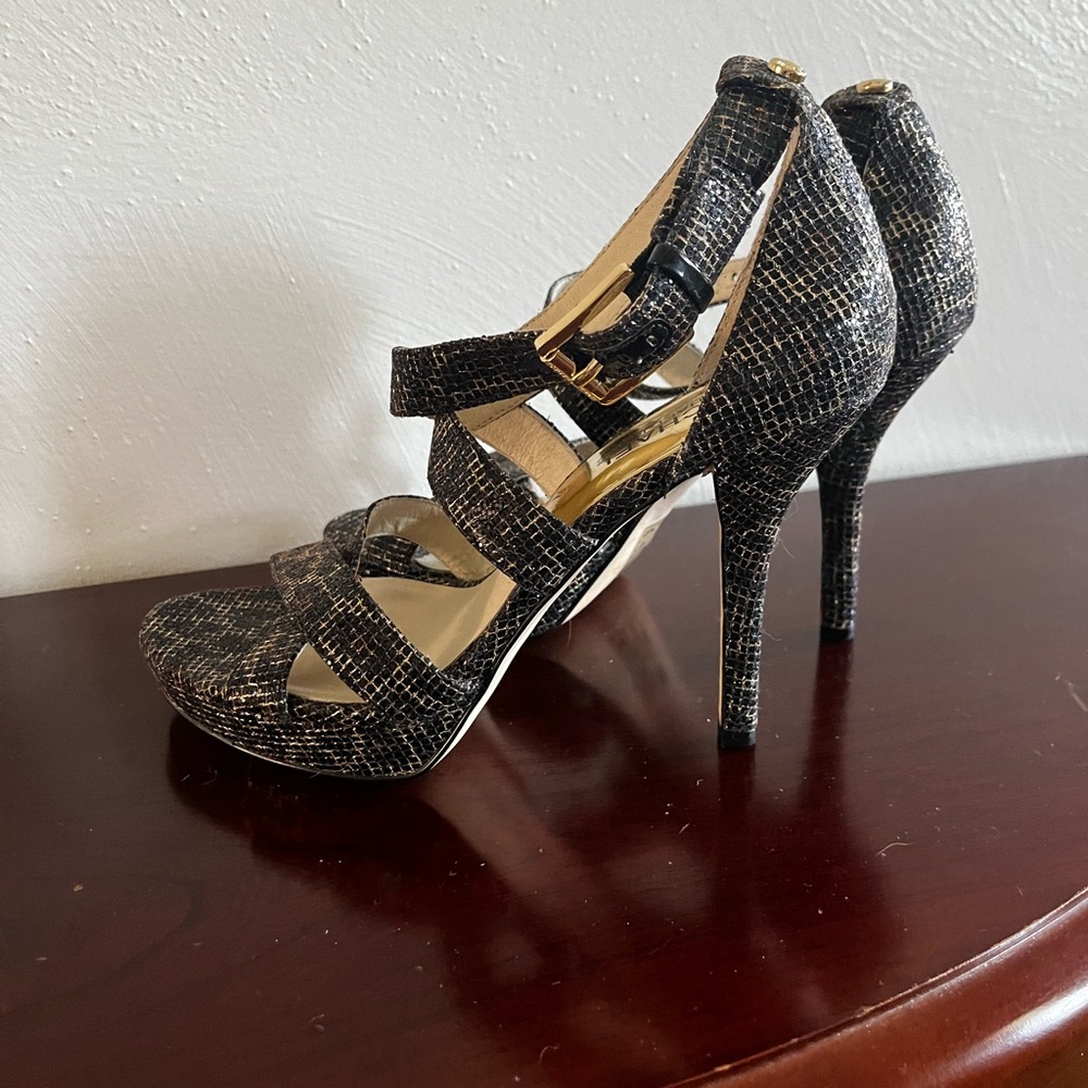 Michael Kors leopard print heels